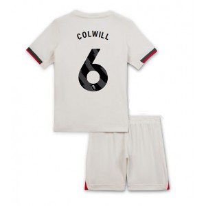 Fotbalové Dres Chelsea Levi Colwill #6 Dětské Venkovní Oblečení 2025-26 Krátký Rukáv (+ trenýrky)